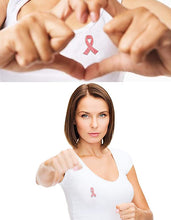Cargar imagen en el visor de la galería, Pin lazo rosa lucha contra el cancer de mama