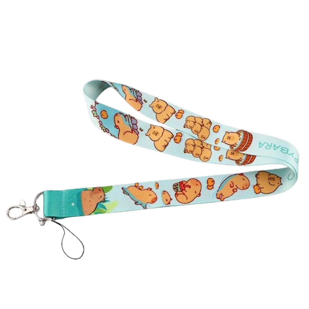 Lanyard y Porta credencial Capibara