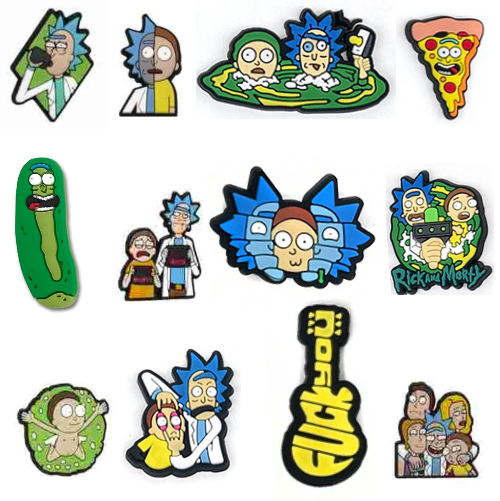 Shoe charm Rick y Morty