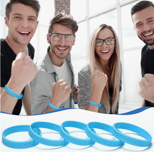 Pulsera lazo azul cancer de prostata
