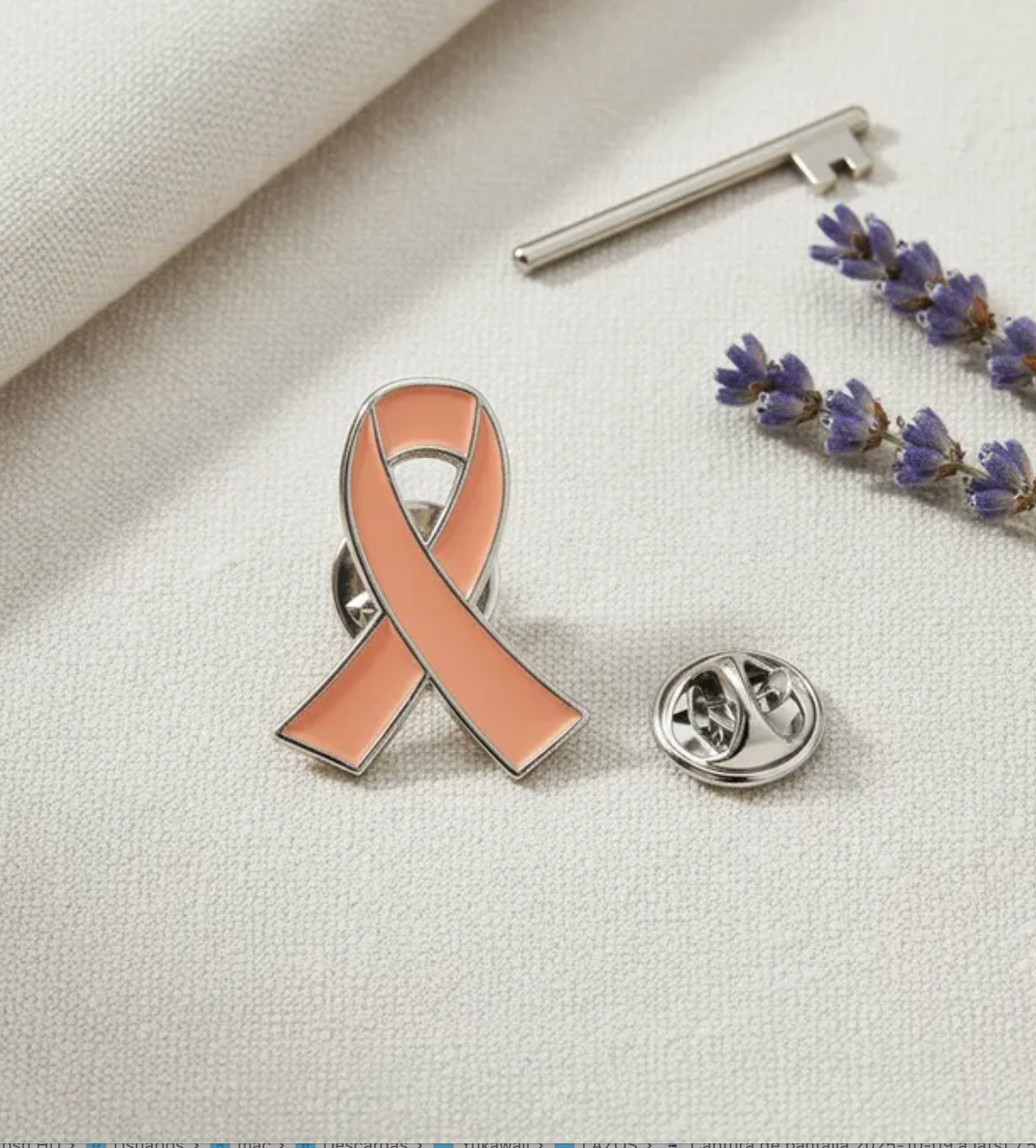 Pin lazo durazno