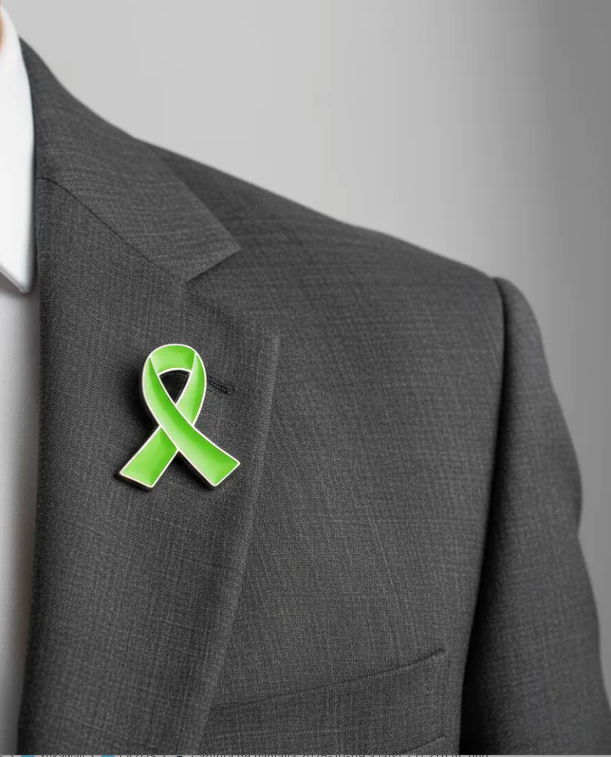 Pin lazo verde lima