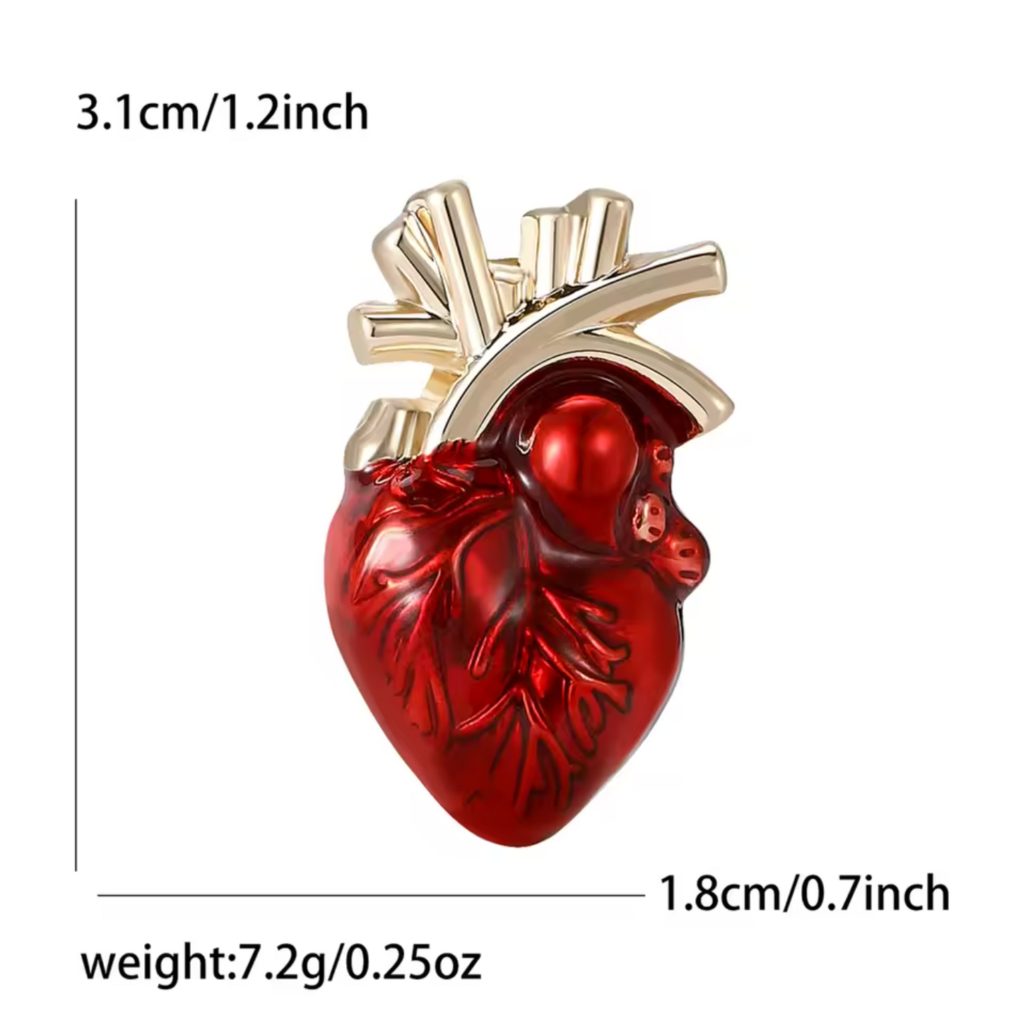 Pin Corazon 3D