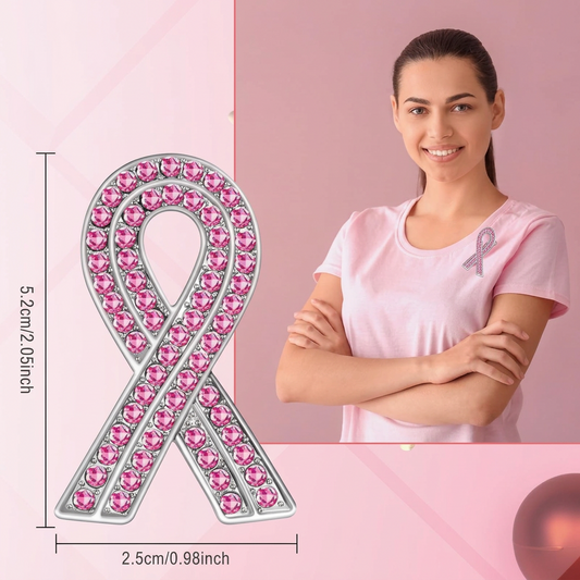Pin lazo rosa