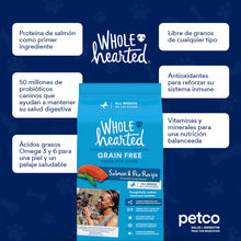 Cargar imagen en el visor de la galería, WholeHearted Alimento Natural para Perro Todas las Edades 18.1 kg