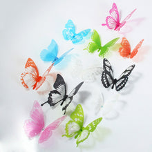 Cargar imagen en el visor de la galería, Set de 18 mariposas Decorativas