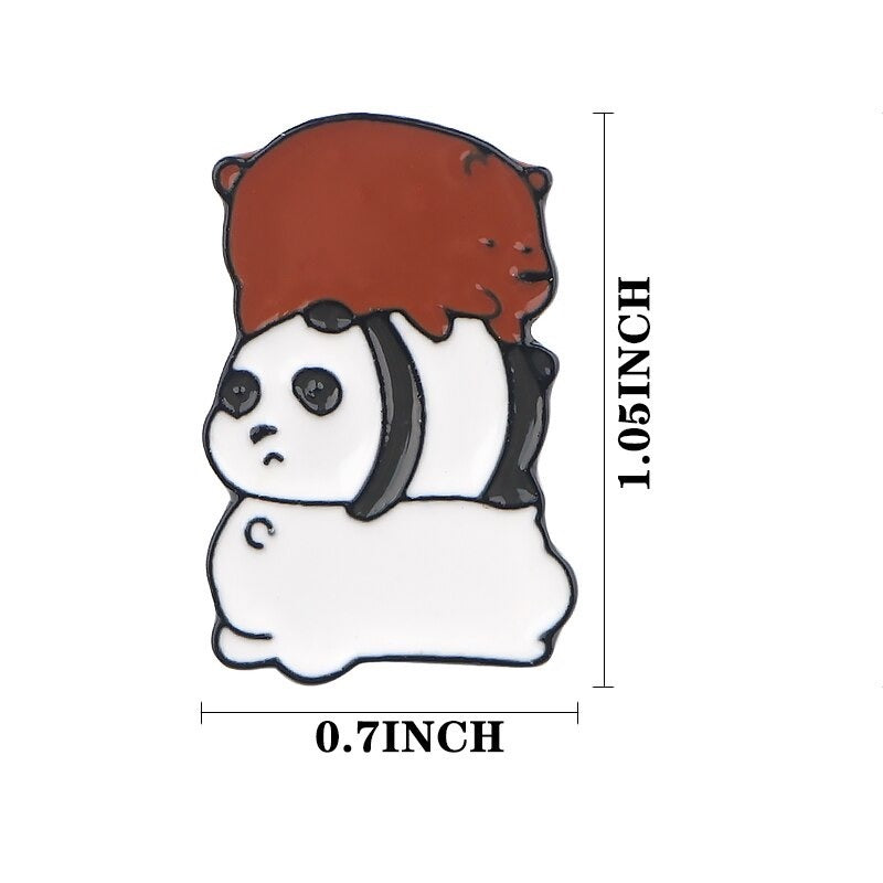 Pin Osos escandalosos - Yukawaii
