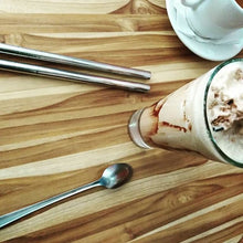 Cargar imagen en el visor de la galería, Popote de acero Inoxidable 12 mm