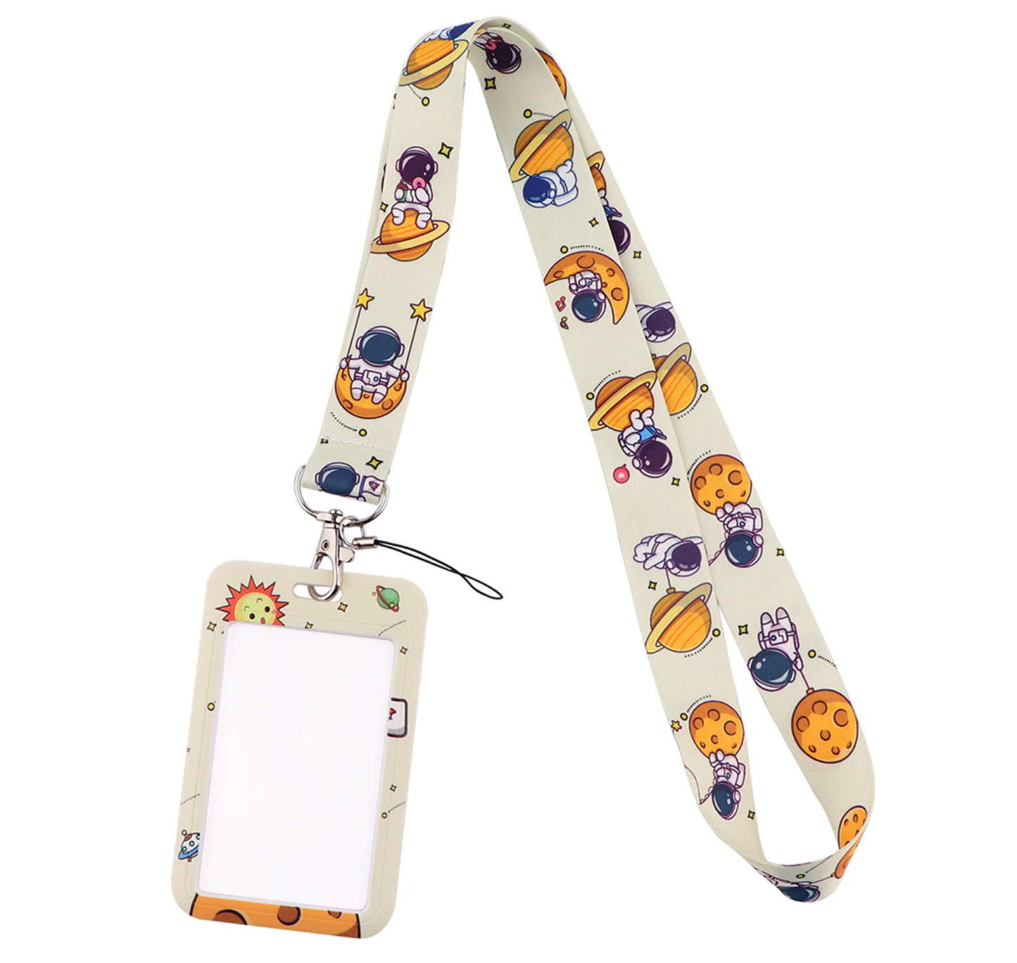 Lanyard y Porta credencial Astronauta