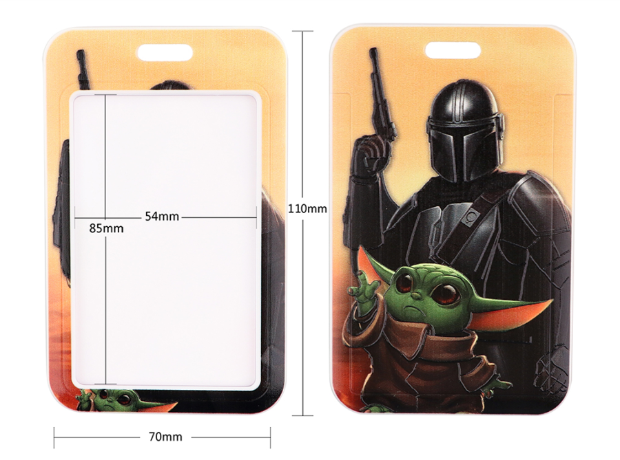 Lanyard y Porta credencial Baby Yoda - Yukawaii