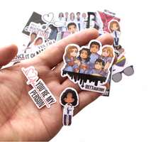 Cargar imagen en el visor de la galería, Paquete Stickers Grey´s Anatomy - Yukawaii