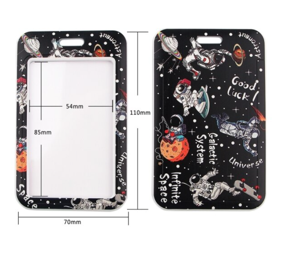 Lanyard y Porta credencial Astronauta
