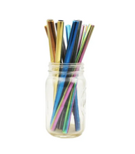 Cargar imagen en el visor de la galería, Popote de acero Inoxidable 12 mm