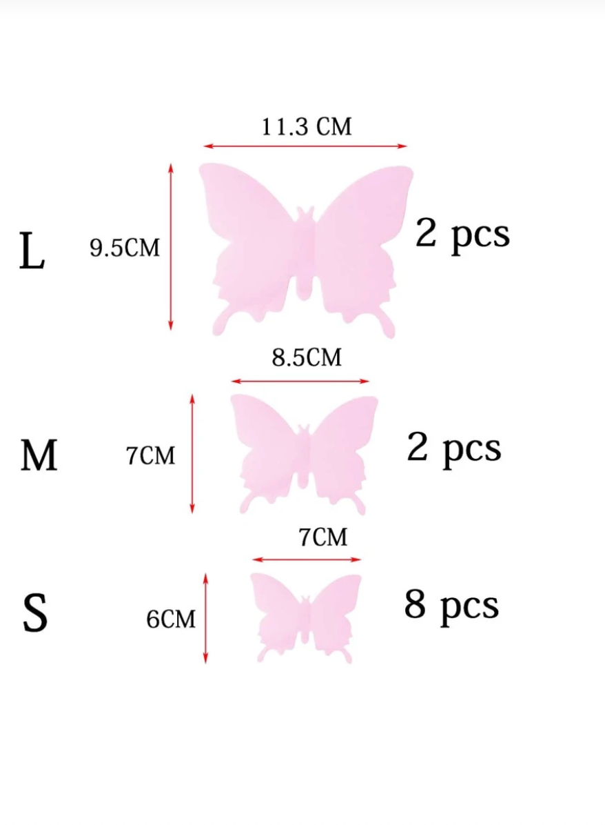 Set Mariposas Decorativas