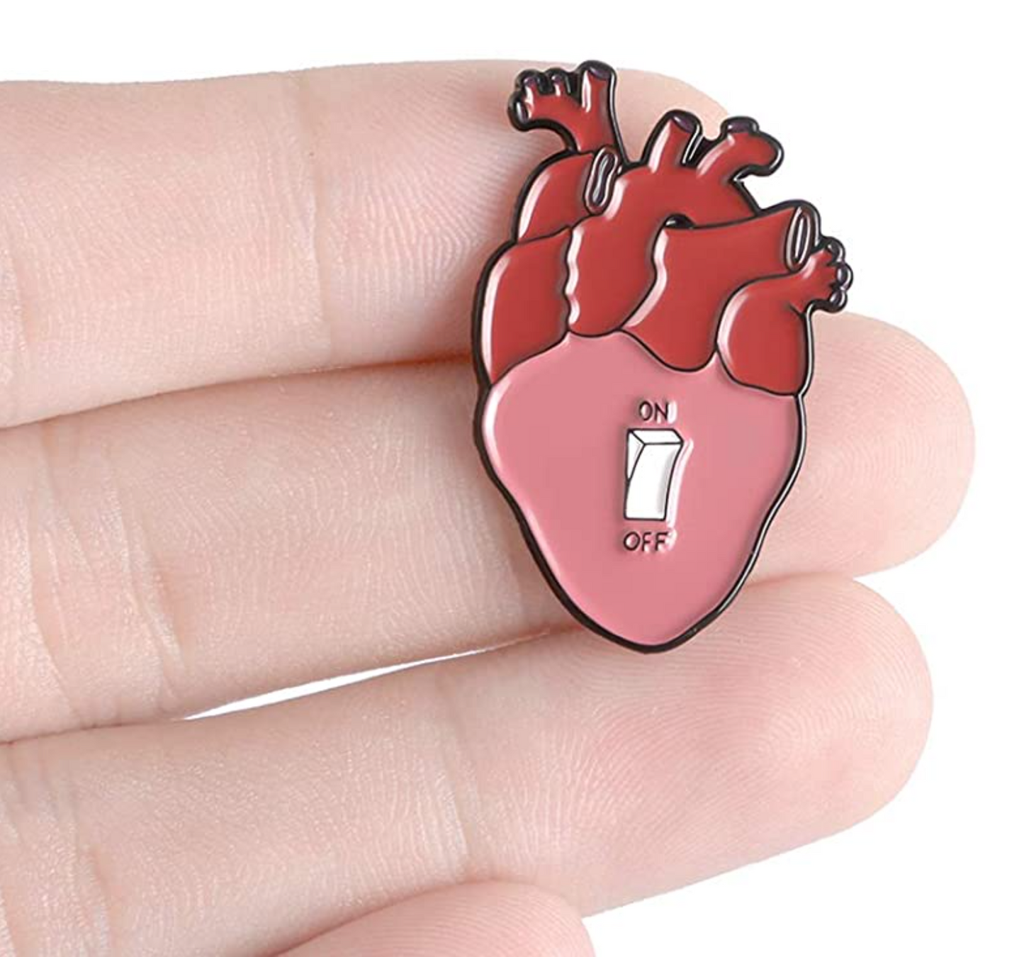 Pin Corazón Apagador