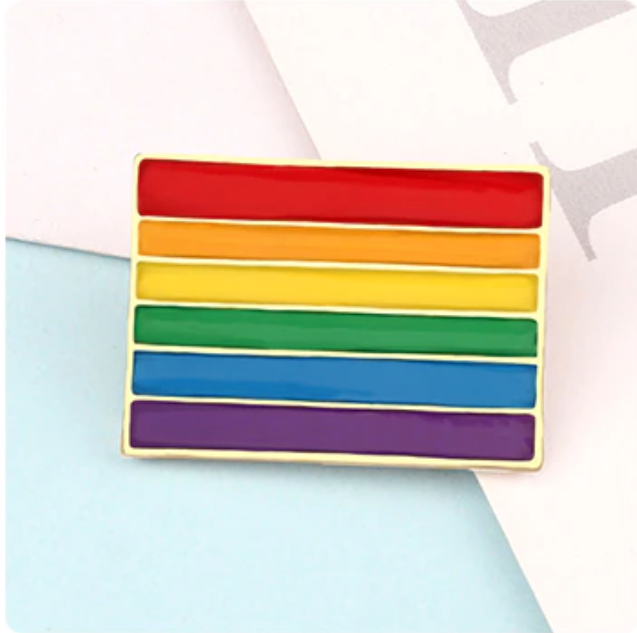 Pin Bandera Arcoiris