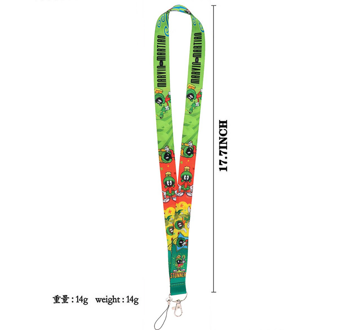 Lanyard y Porta credencial Marvin Martian