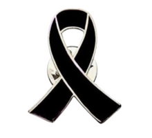 Cargar imagen en el visor de la galería, Pin lazo negro