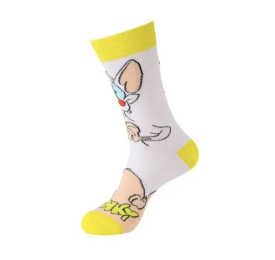 Calcetín Pinky y Cerebro