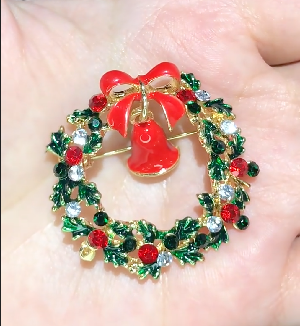 Prendedor navideño
