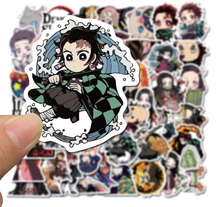 Cargar imagen en el visor de la galería, Paquete Stickers Demon Slayer