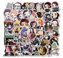 Cargar imagen en el visor de la galería, Paquete Stickers Demon Slayer