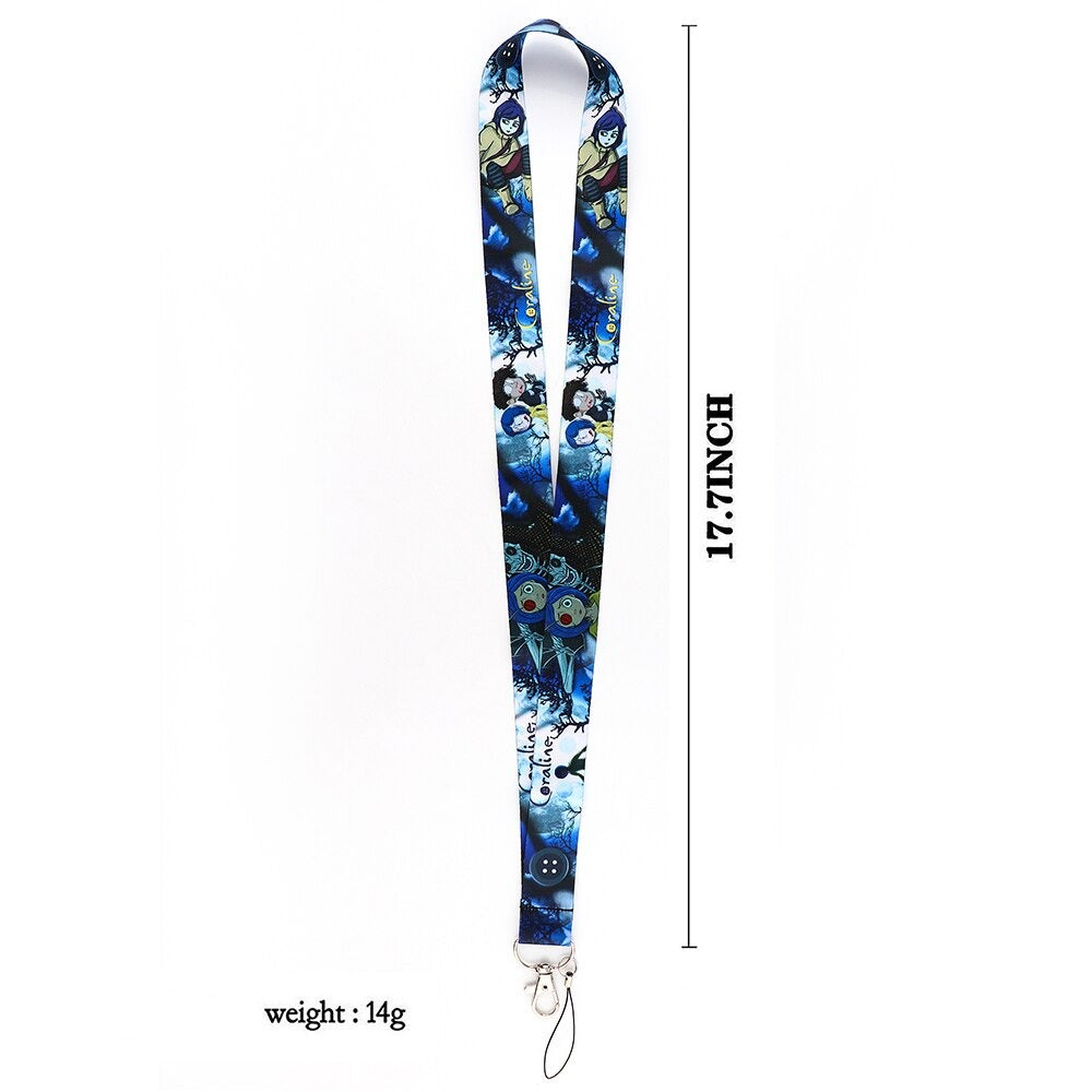 Lanyard y Porta credencial Coraline