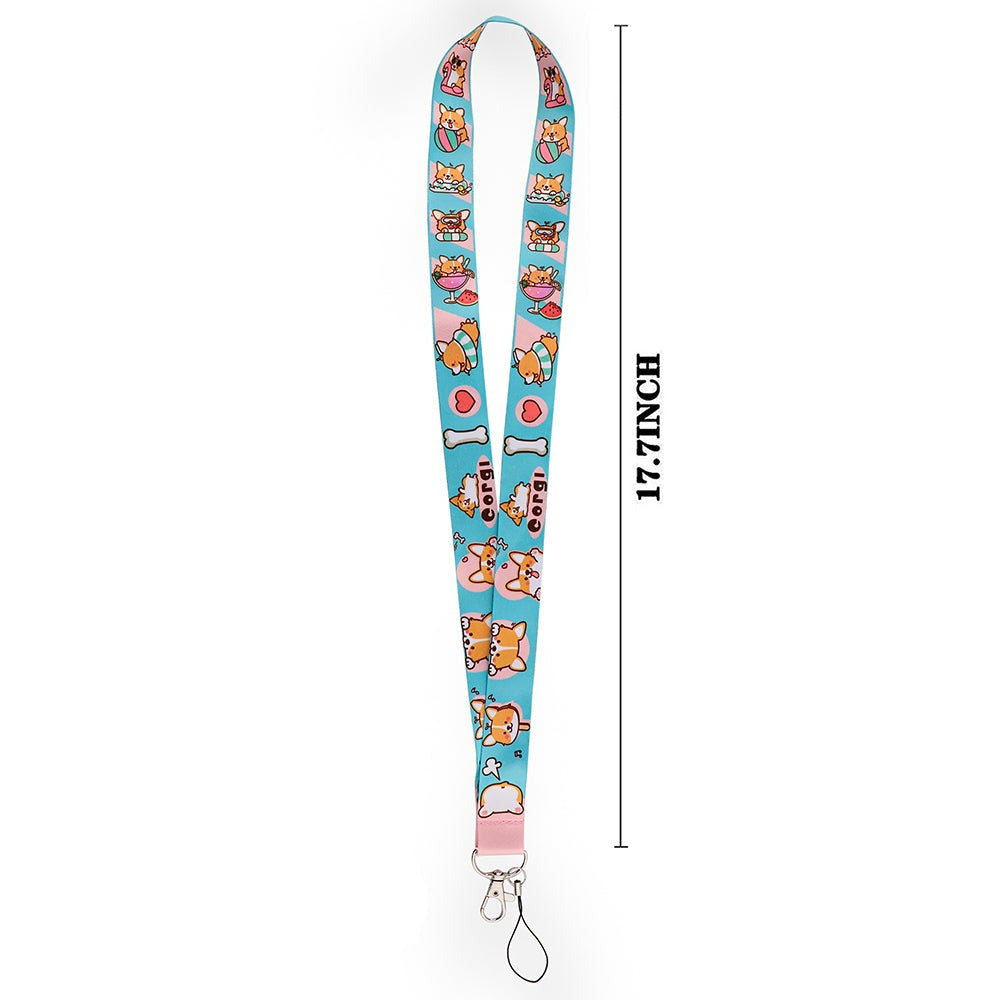 Lanyard y Porta credencial Corgi