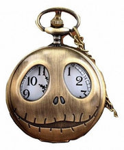 Cargar imagen en el visor de la galería, Reloj de bolsillo Jack Skellington