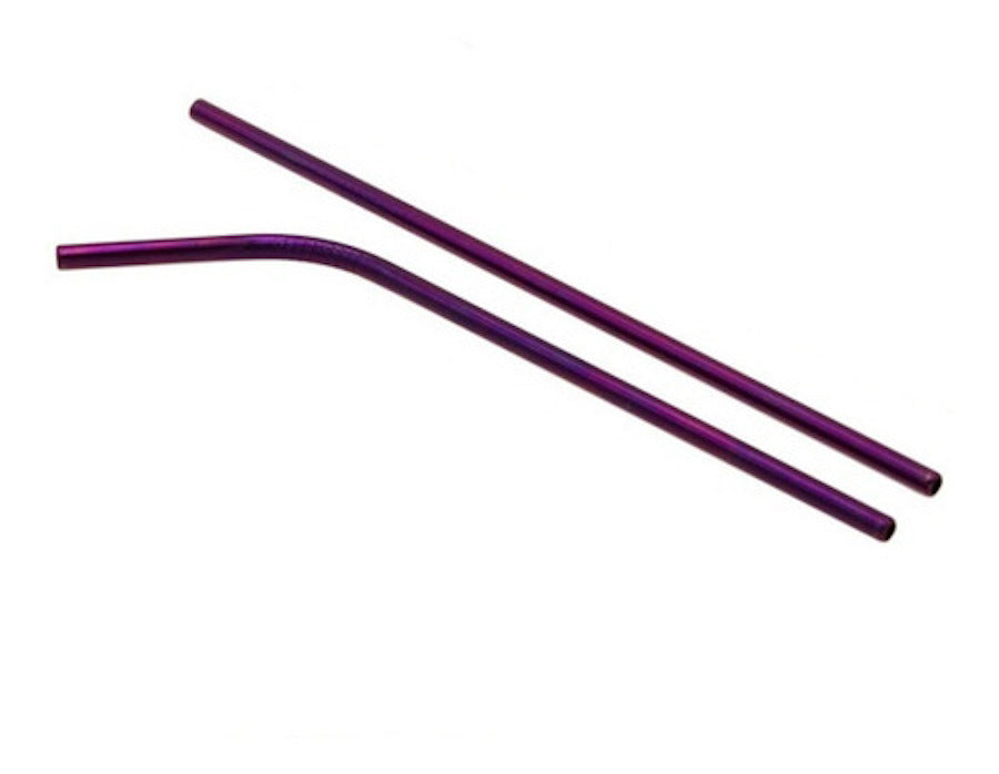 Popote de acero Inoxidable 20oz recto