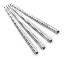 Cargar imagen en el visor de la galería, Popote de acero Inoxidable 12 mm