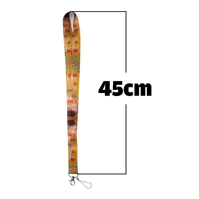 Lanyard Gustav Klimt "El beso" - Yukawaii