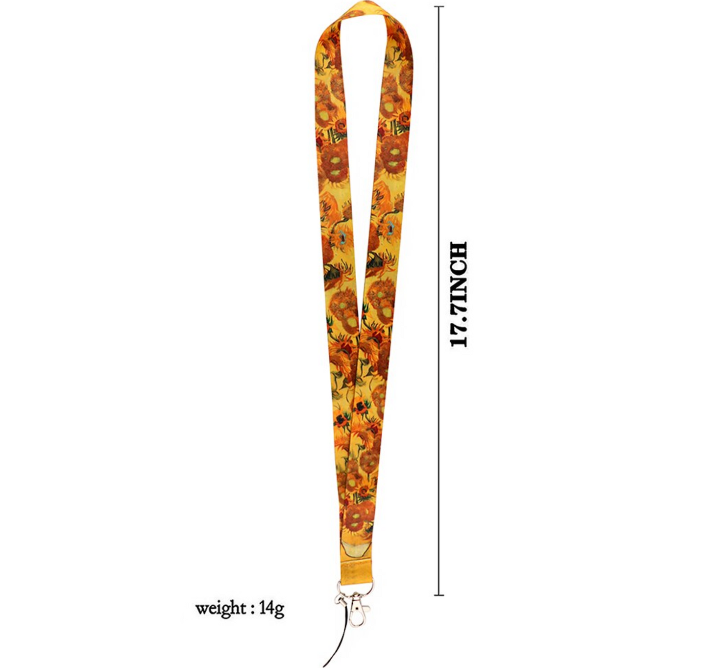Lanyard y Porta credencial Girasol - Yukawaii