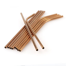 Cargar imagen en el visor de la galería, Popote de acero Inoxidable 20oz curvo