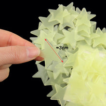 Cargar imagen en el visor de la galería, Estrellas Fluorescentes Verde