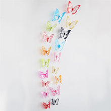 Cargar imagen en el visor de la galería, Set de 18 mariposas Decorativas