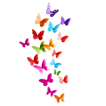 Cargar imagen en el visor de la galería, Set de 18 mariposas Decorativas