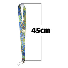Cargar imagen en el visor de la galería, Lanyard Van Gogh/Los lirios - Yukawaii