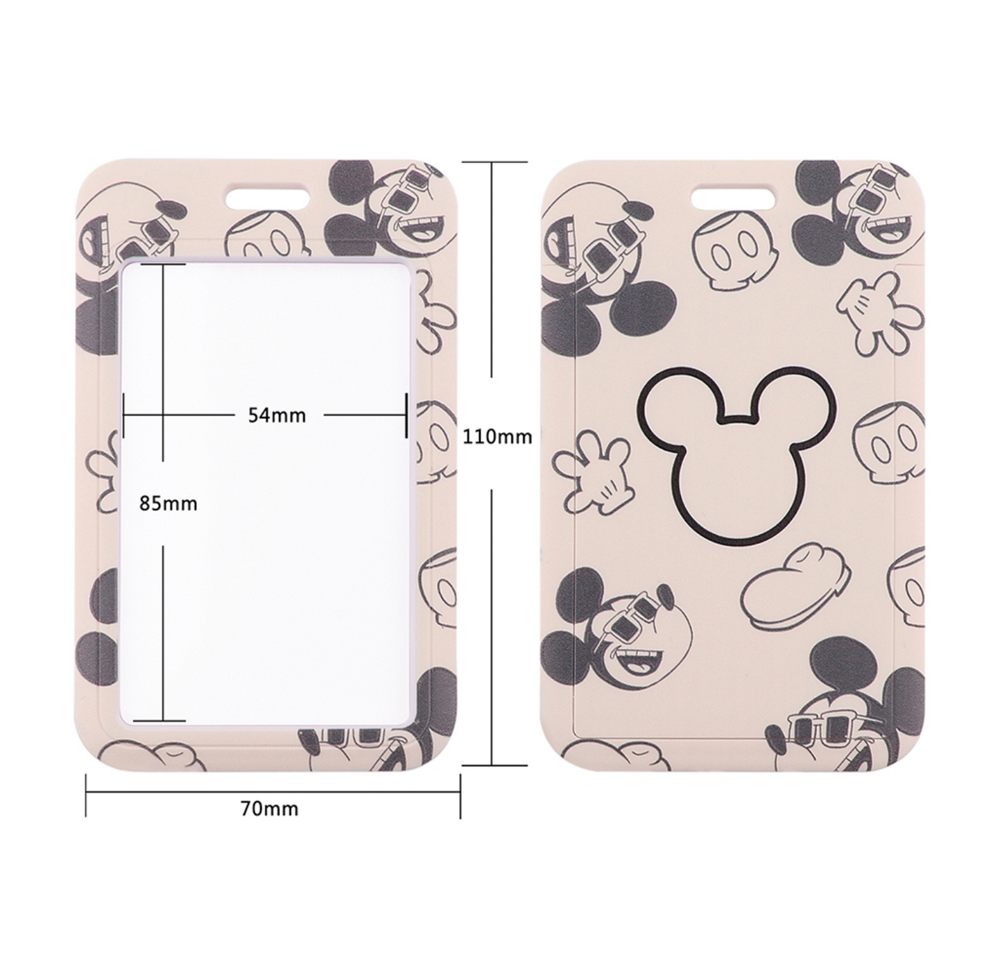 Lanyard y Porta credencial Mickey