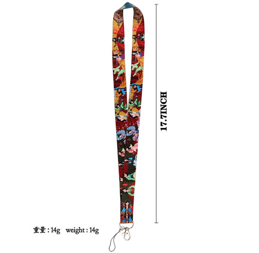 Lanyard y Porta credencial Mulan