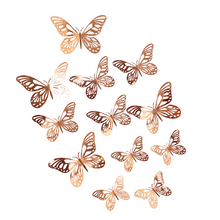 Cargar imagen en el visor de la galería, Set de Mariposas Decorativas con diseño