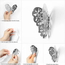 Cargar imagen en el visor de la galería, Set Mariposas Decorativas con diseño