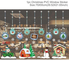 Cargar imagen en el visor de la galería, Pegatina decorativa Navidad