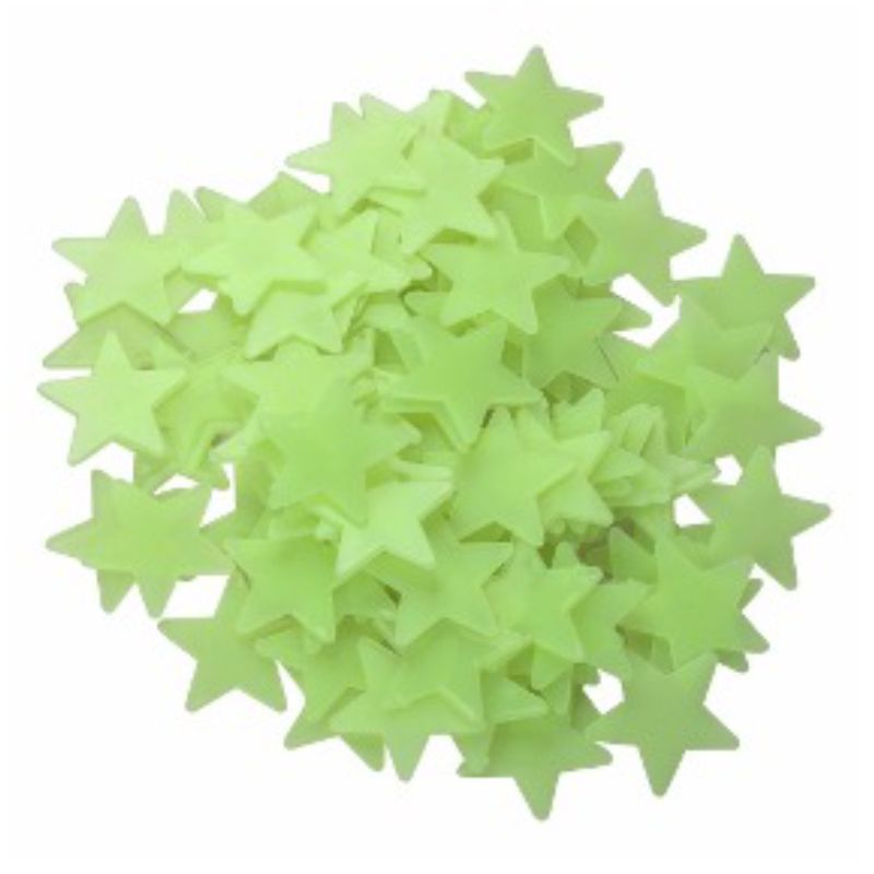 Estrellas Fluorescentes Verde