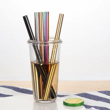 Cargar imagen en el visor de la galería, Popote de acero Inoxidable 12 mm