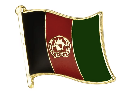 Pin Bandera Afganistan