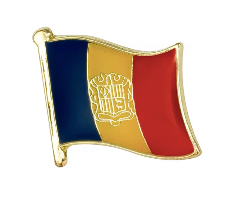 Pin Bandera Andorra