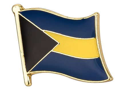 Pin Bandera Bahamas