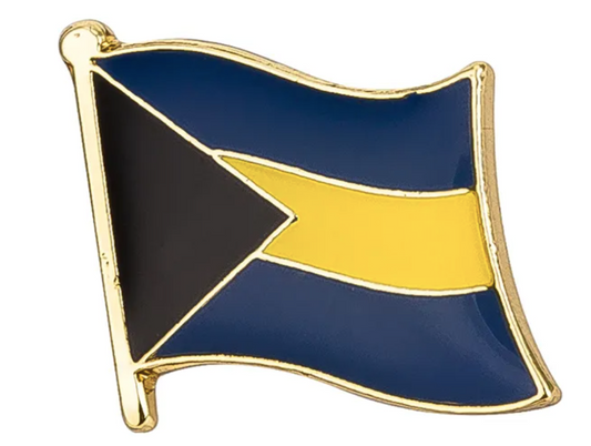 Pin Bandera Bahamas