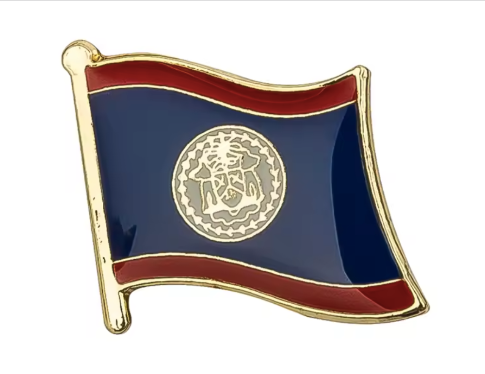 Pin Bandera Belice